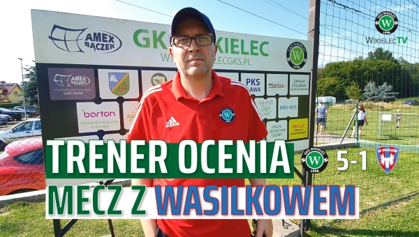 WikielecTV: Trener ocenia mecz z KS Wasilków 5:1 (2:0)