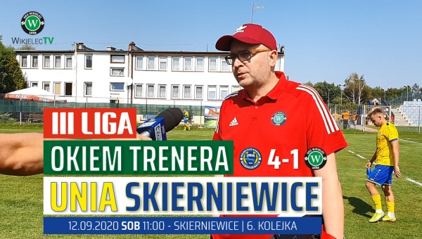 WikielecTV: Mecz z Unią Skierniewice okiem trenera Wojciecha Tarnowskiego
