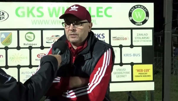 WikielecTV: Trener ocenia mecz z Ruchem Wysokie Mazowieckie