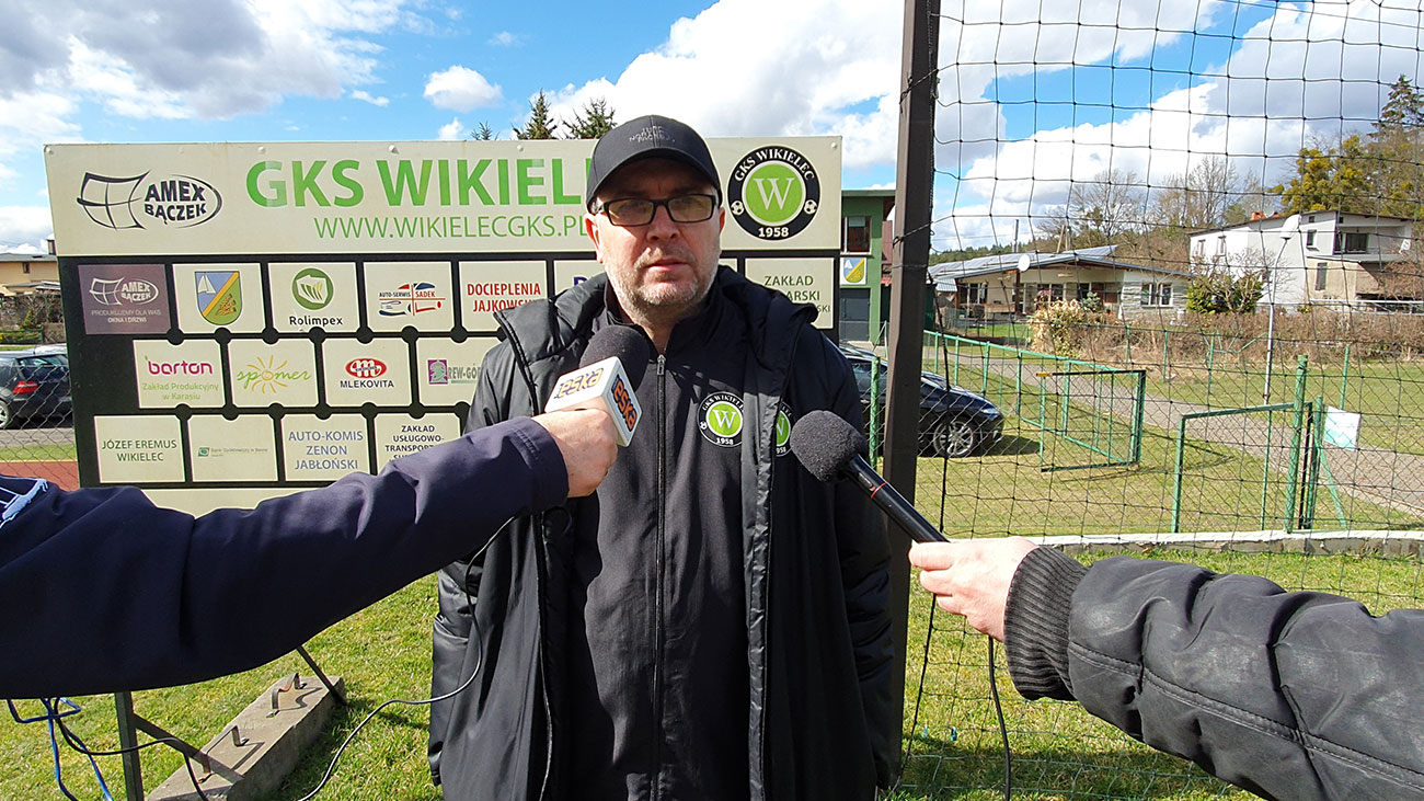 WikielecTV: Trener Wojciech Tarnowski ocenia mecz z Bronią Radom