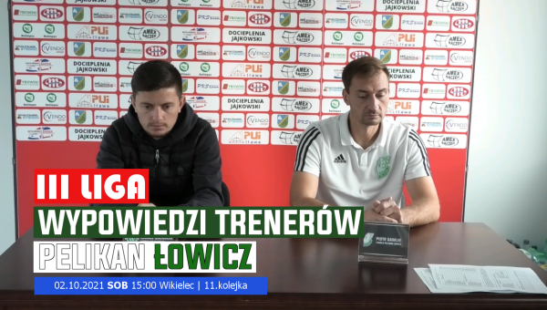 WikielecTV: Konferencja prasowa po meczu GKS Wikielec-Pelikan Łowicz