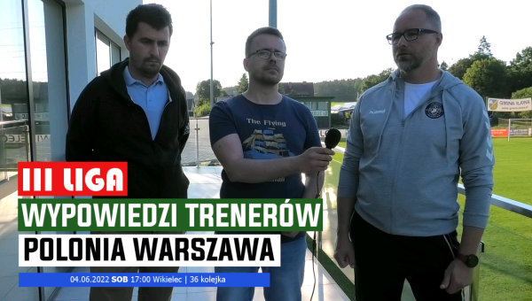 WikielecTV: Konferencja prasowa po meczu z Polonią Warszawa