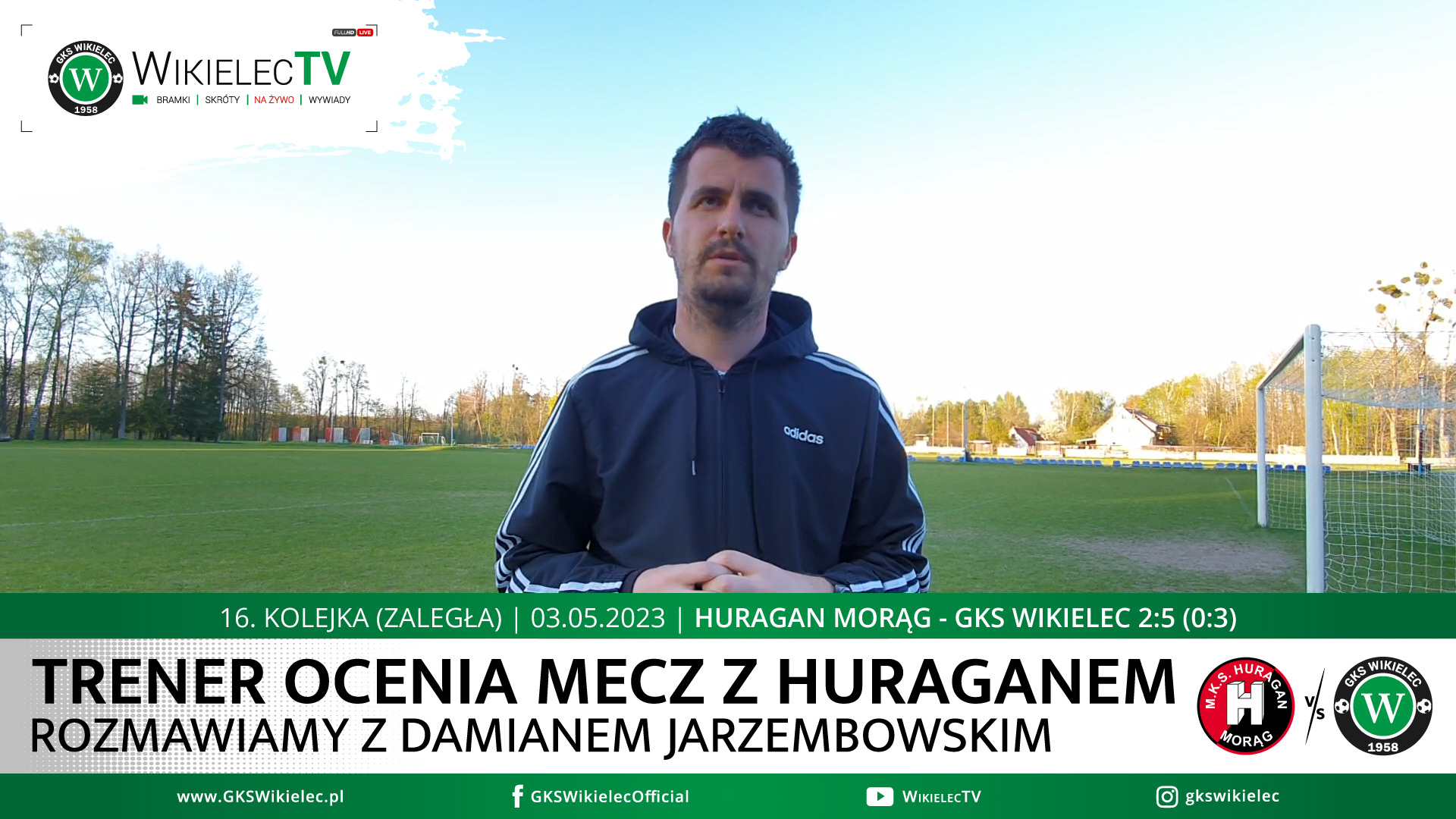 WikielecTV: Trener ocenia mecz z Huraganem Morąg