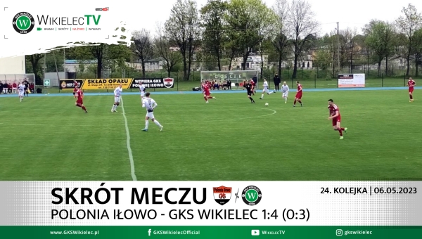 WikielecTV: Skrót meczu Polonia Iłowo - GKS Wikielec 1:4 (0:3)