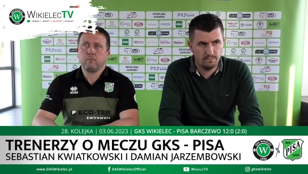 WikielecTV: Konferencja prasowa po meczu GKS Wikielec - Pisa Barczewo 12:0 (2:0)