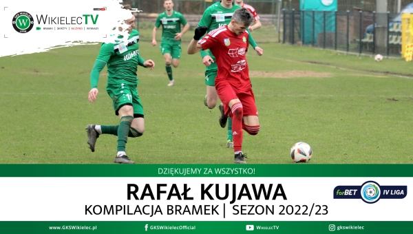 WikielecTV: Rafał Kujawa - wszystkie bramki w forBET IV lidze 2022/23