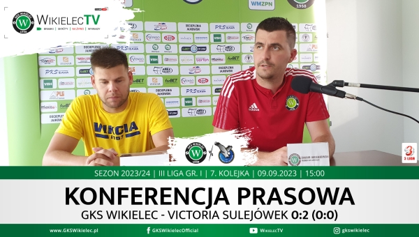 WikielecTV: Konferencja prasowa po meczu z Vicotrią Sulejówek