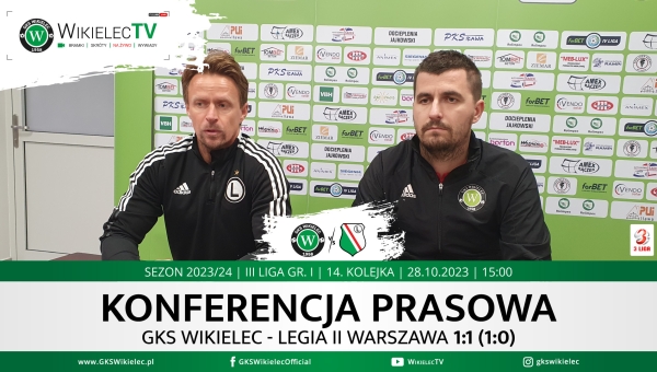WikielecTV: Konferencja prasowa po meczu z Legią II Warszawa