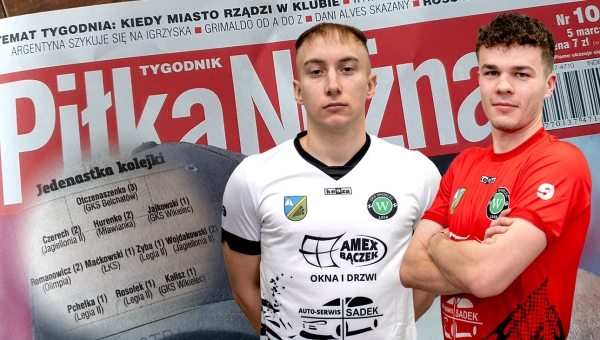 Jajkowski i Kalisz w Jedenastce kolejki tygodnika Piłka Nożna