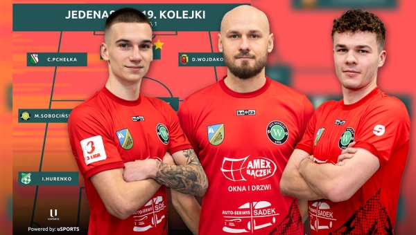 Kalisz, Szmydt i Sobociński w Jedenastce kolejki portalu uSports