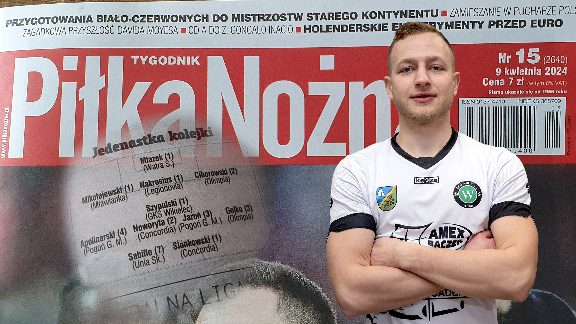 Sebastian Szypulski w Jedenastce kolejki tygodnika Piłka Nożna