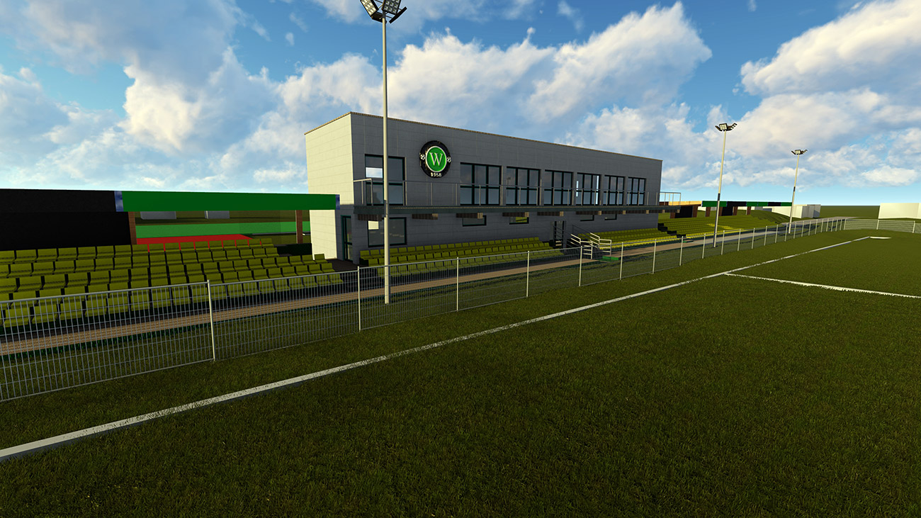 GKS Wikielec modernizacja stadionu